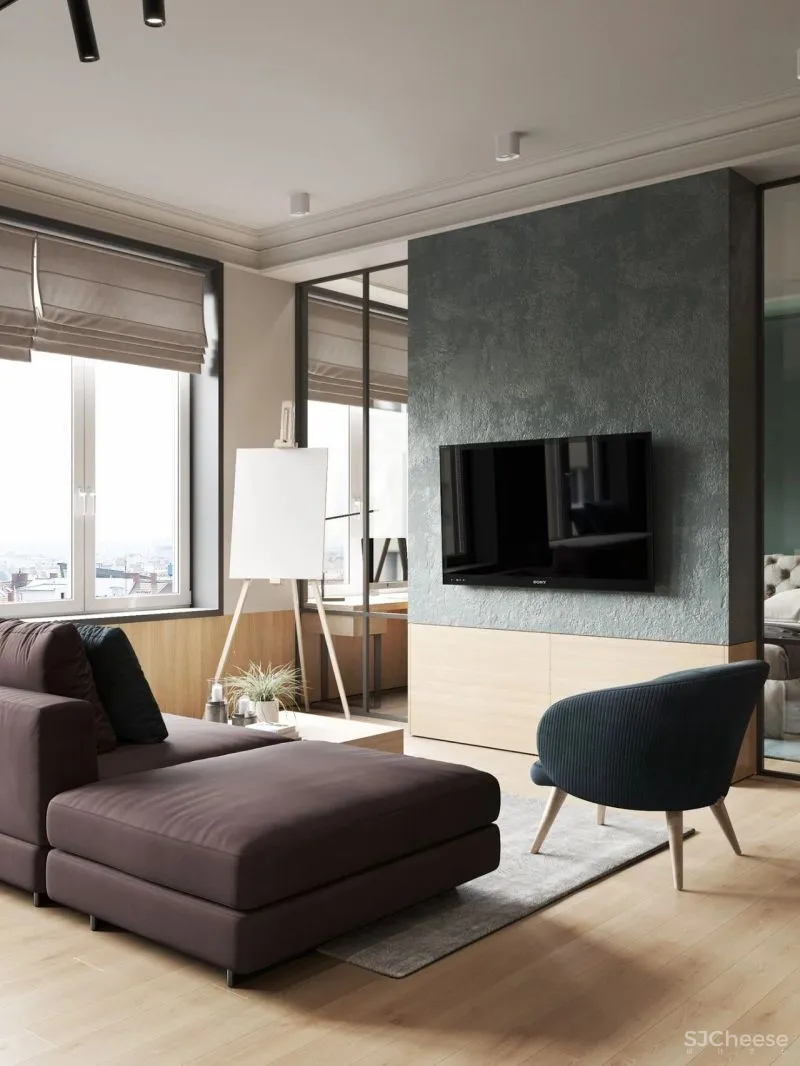 夫妻俩买下61m²小宅,只改变玄关布局,就让家变大不止30m²!