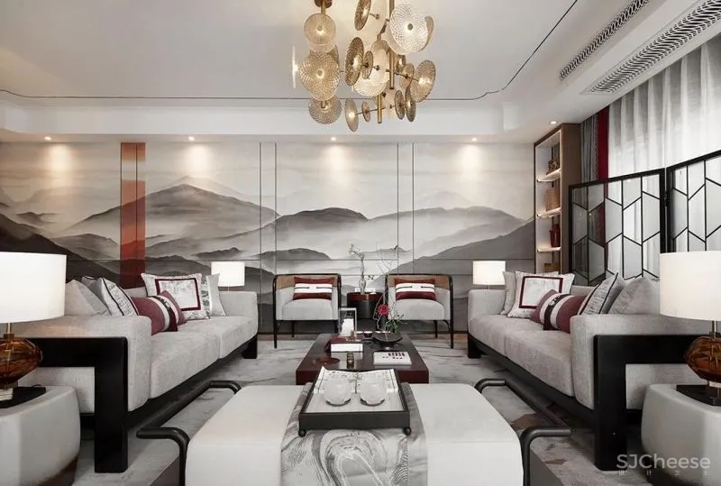 新中式 中国红,超美的东方设计!