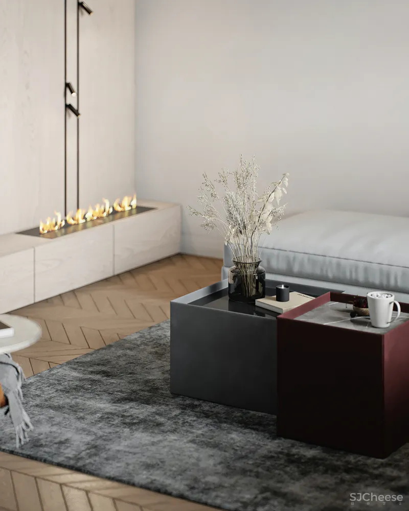 87㎡ 一室户,隐藏式灯光这样用,高级又显质感