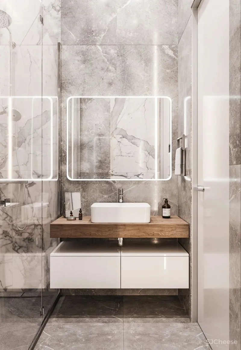 106㎡三居室，质感轻奢！