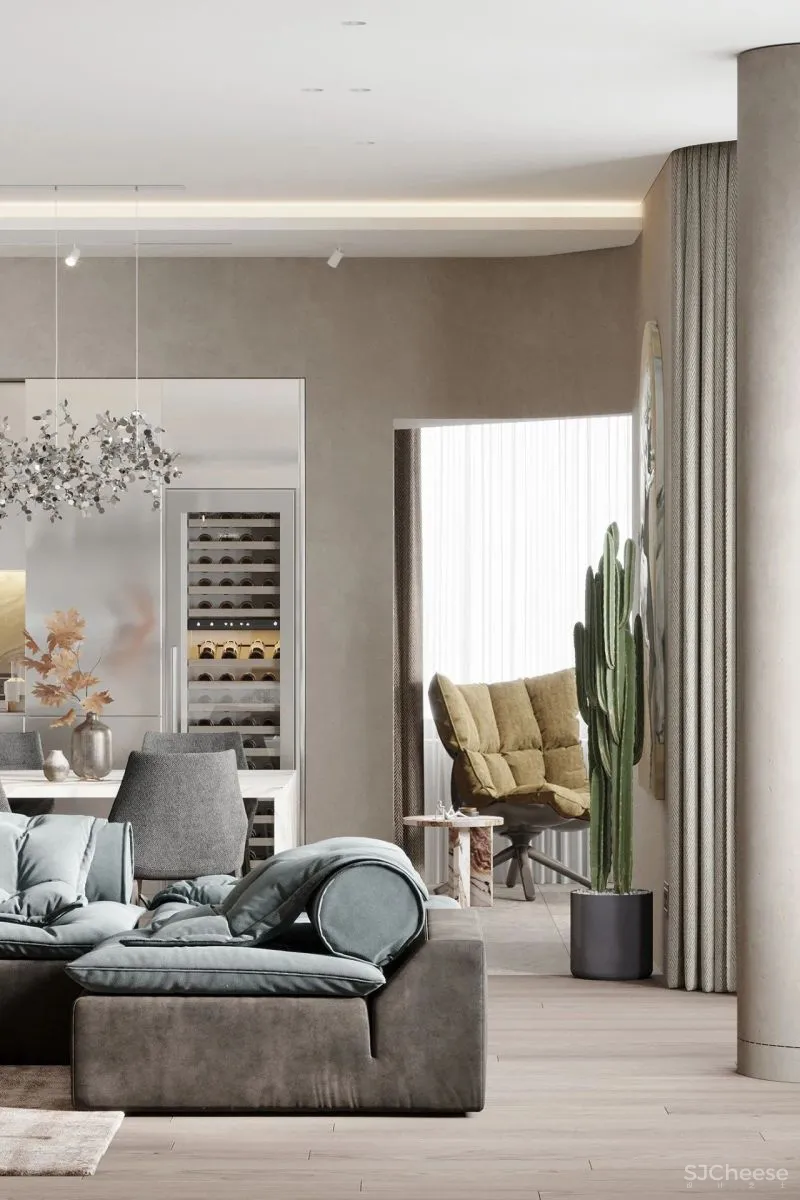 淡雅温情的素色风，打造专属冬季的质朴暖宅！