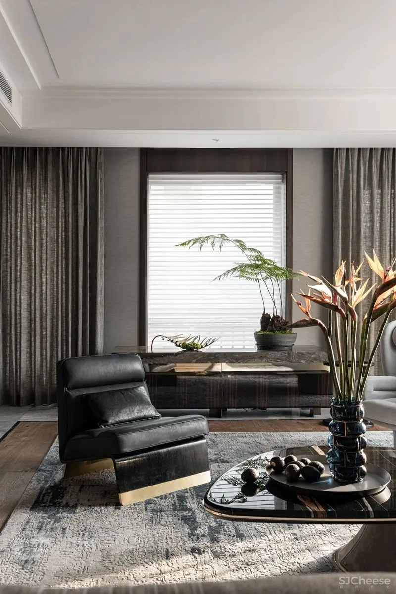 尚层设计 北京 1200㎡ 独栋隐逸大宅，自然安详的家