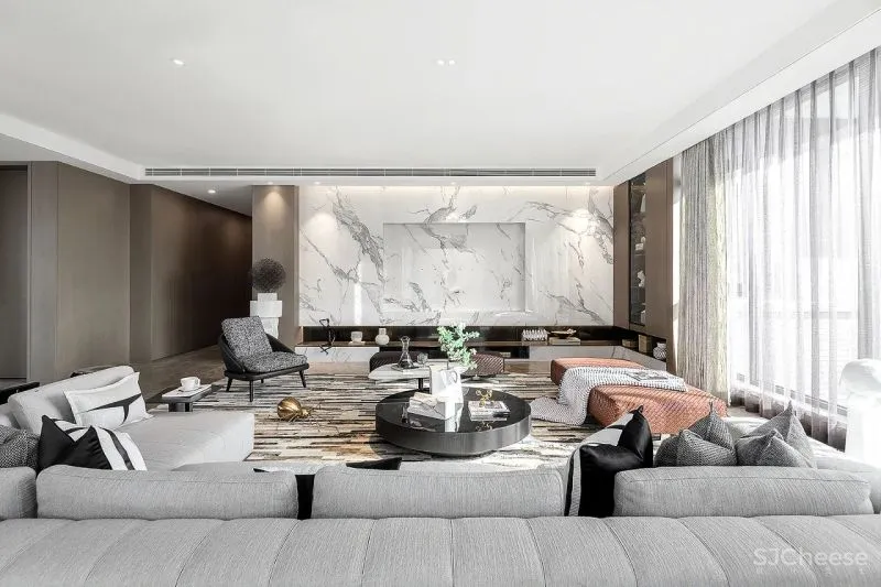 高级灰大平层,让人无法拒绝的摩登优雅!