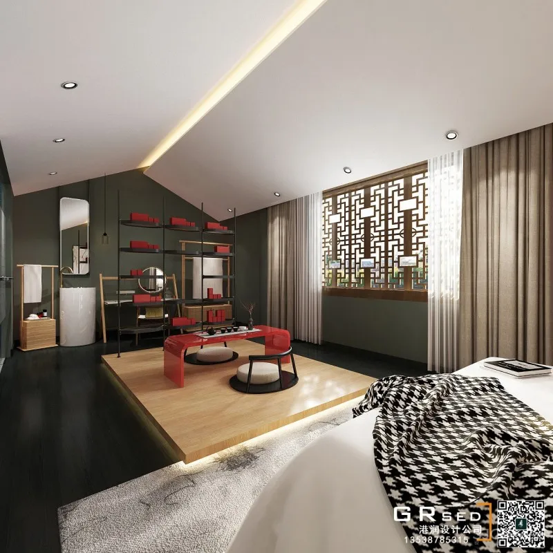 中式会所美容院设计