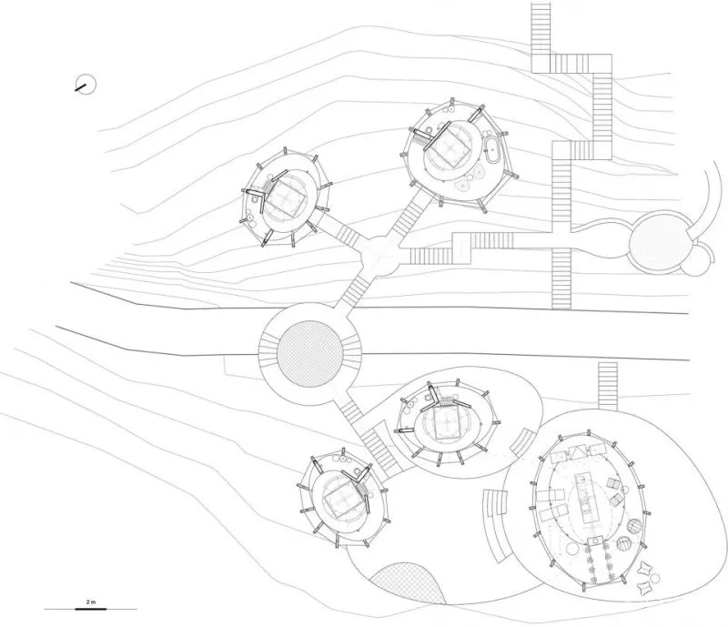 新作 热带丛林中的冒险体验 COCO艺术别墅度假村 ARCHWERK - Formafatal