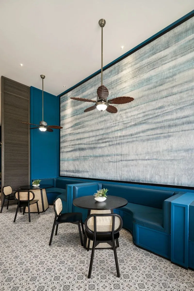 如聿设计:一抹灰蓝色,演绎优雅的高级旋律!