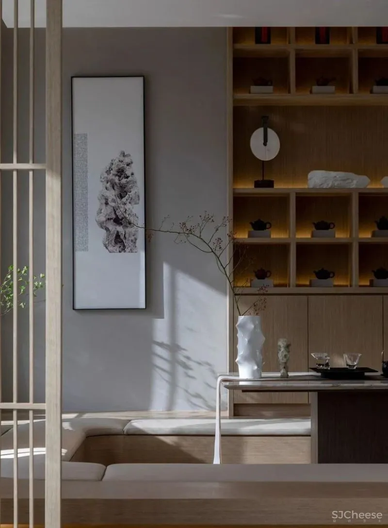 水墨东方,简练质朴的当代美学空间 赛瑞迪普空间设计