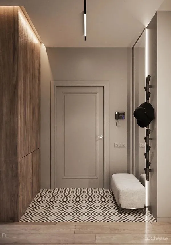 100个·轻奢系入户玄关设计
