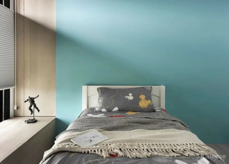 99㎡一家四口的家,灰感轻奢,优雅极致