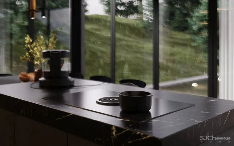 250㎡高级黑别墅,定义奢华