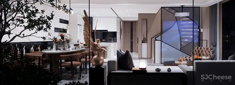 220㎡清透别墅,简奢有度超高级!