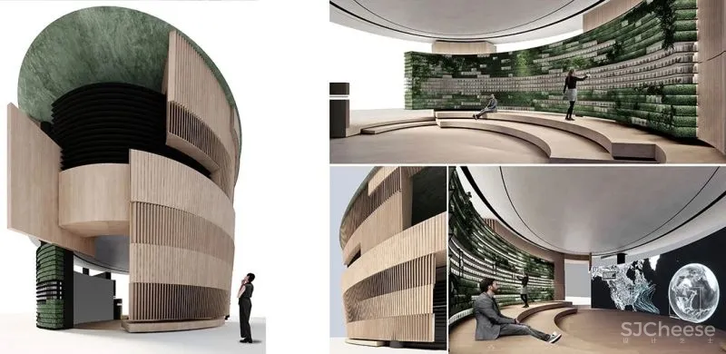 关联以空间的「解构性」和「抽象性」 构序「超现实的界面」