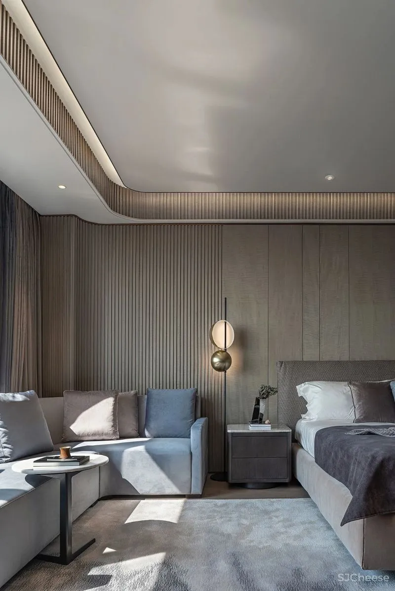 鸿艺源设计:260m²精奢大平层,清享静谧闲适生活!