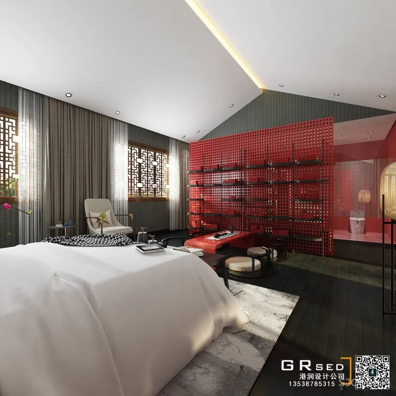 中式会所美容院设计