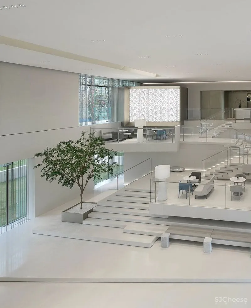 DIA 丹健国际 华润宁波星湖湾,极简与静谧的趣味共生