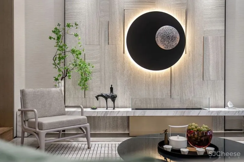 328㎡简璞美居，骨子里的淡雅中式风！