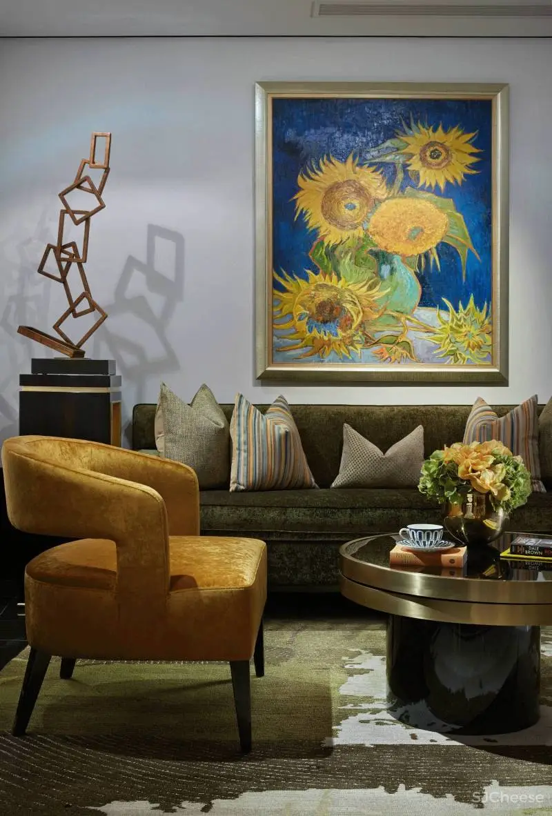 梁志天作品:万科安品园舍别墅,文雅和畅的当代写意 !