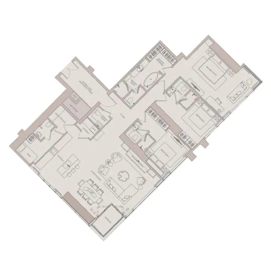 曼谷四季 顶级公寓与酒店 Jean Michel Gathy力作