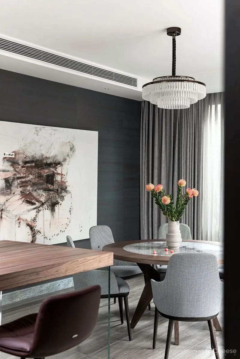 尚层设计 北京 1200㎡ 独栋隐逸大宅，自然安详的家