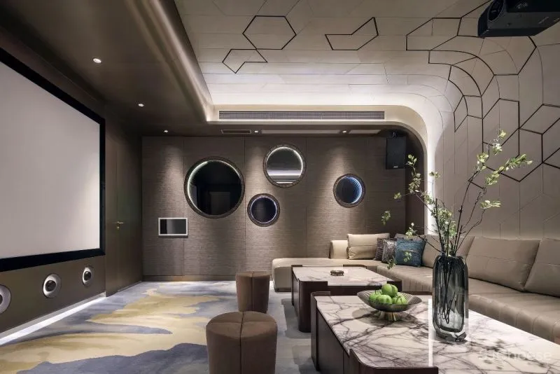 创域新作:1000㎡中式大宅,移步换景,雅韵清风!