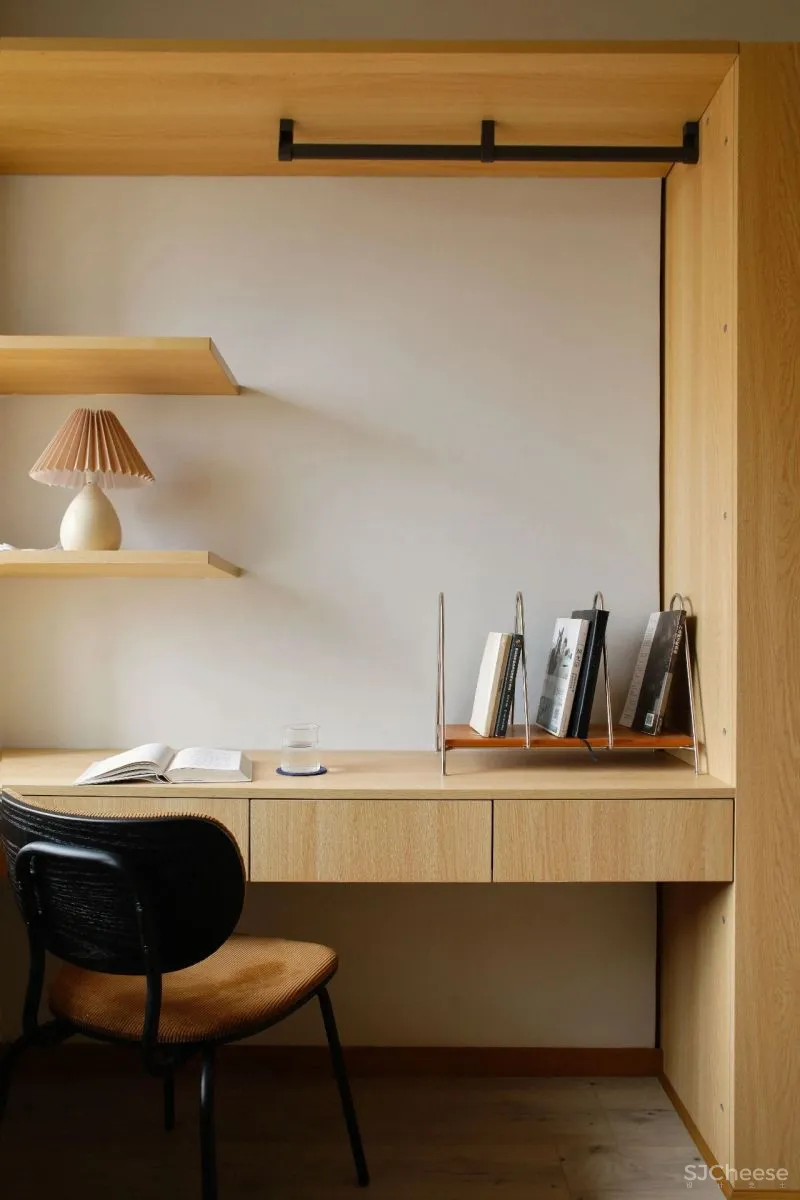 99㎡舒适两人居，舍弃一间房，Get衣帽间 独立工作区！