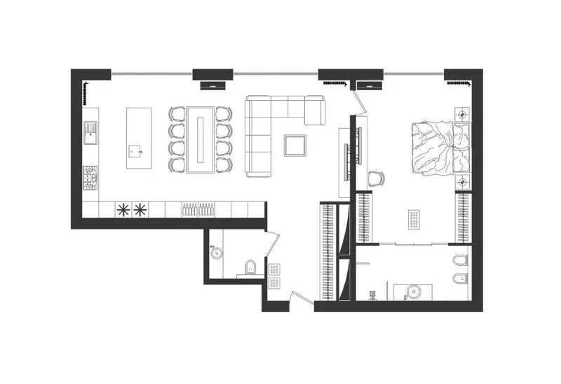 100㎡东京公寓,高雅有格调!
