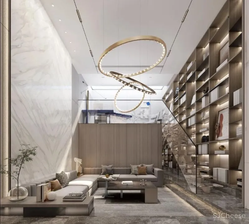 A.N.N 安研设计|中粮悦茏雅苑:叠层空间之趣,品质生活之悦