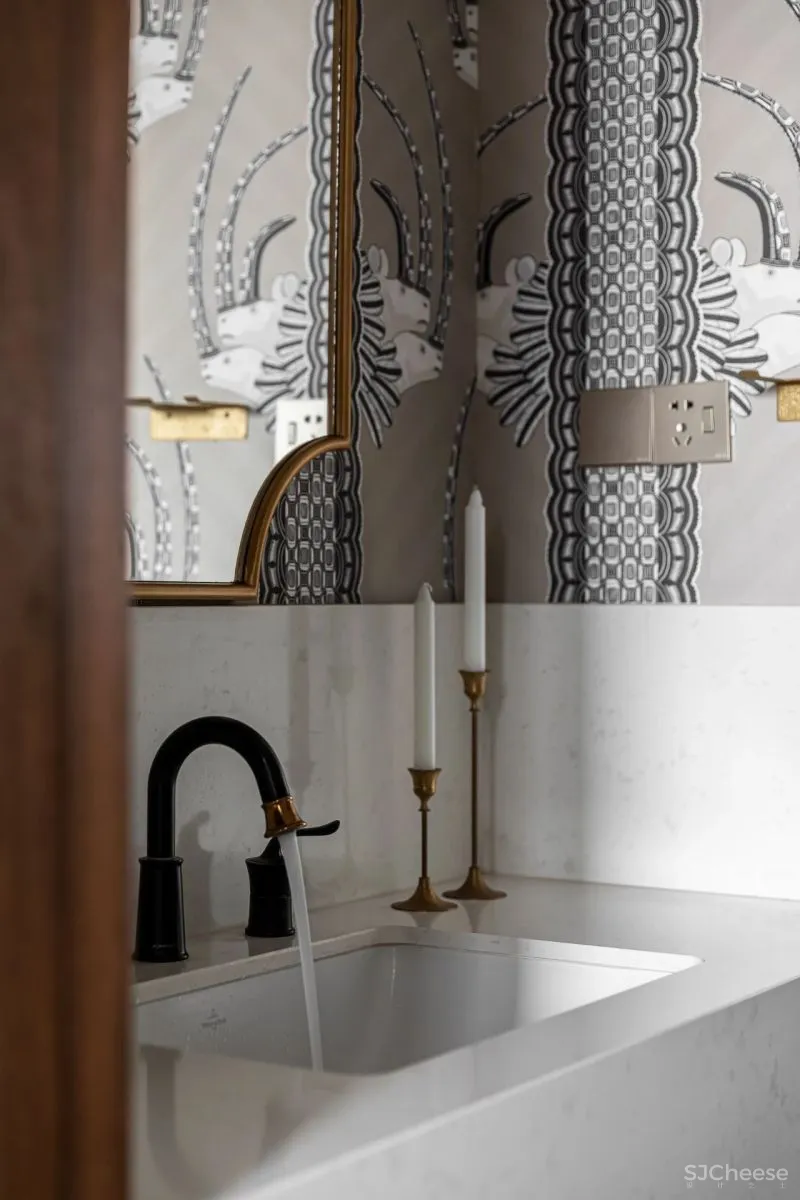 石膏灯盘上墙,这个家美的不像话 花漾美作