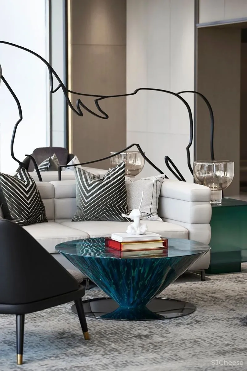 WTD.威尔森新作 成都保利「和光逸境」销售中心-下叠样板房设计