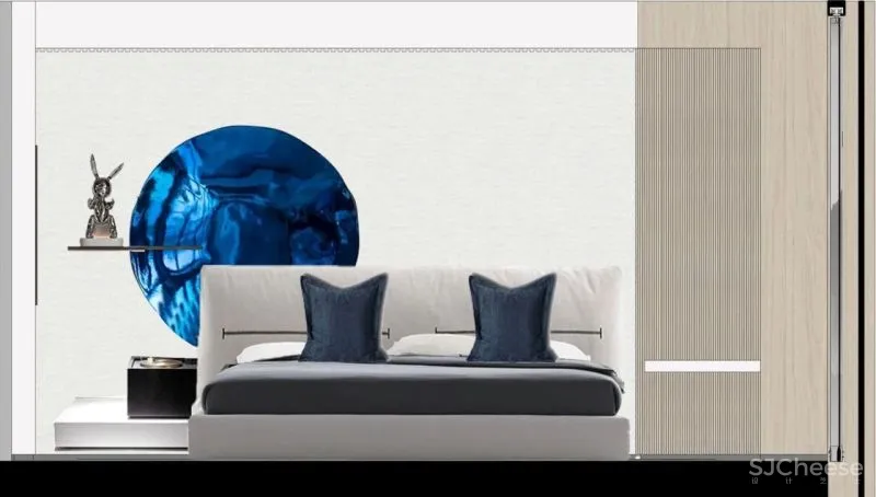 EH DESIGN 空间 45㎡，也能给你一个温暖的家