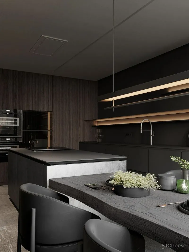 315㎡大平层设计,越简,越奢华!