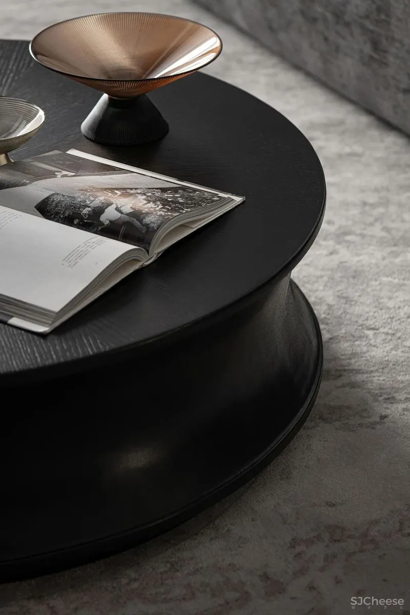 水泥漆 石纹墙板，自然肌理碰撞出不同的视觉感受 予以设计