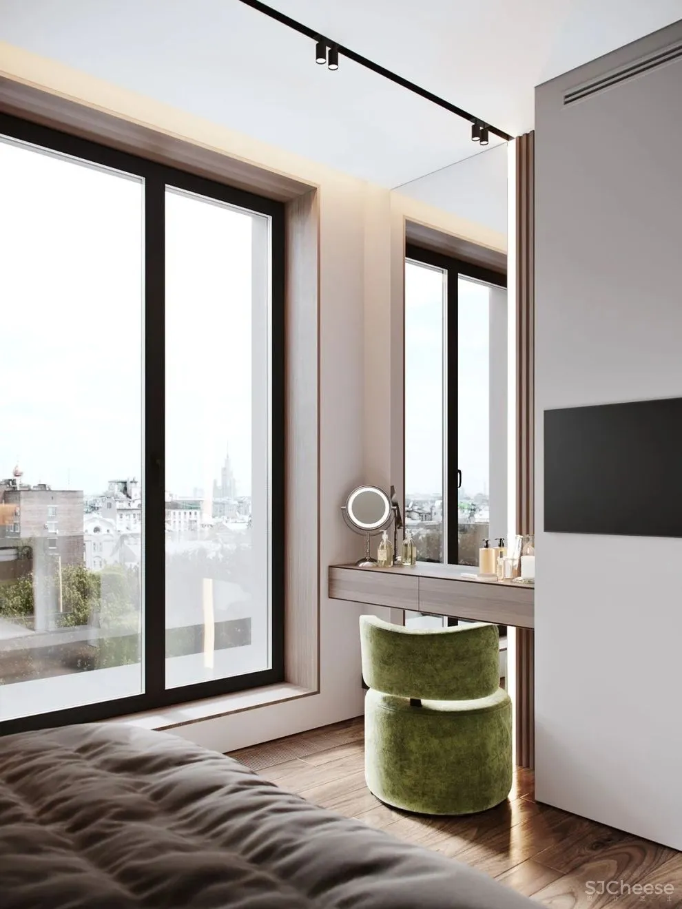 125㎡简约设计,将温婉与时尚融会贯通!