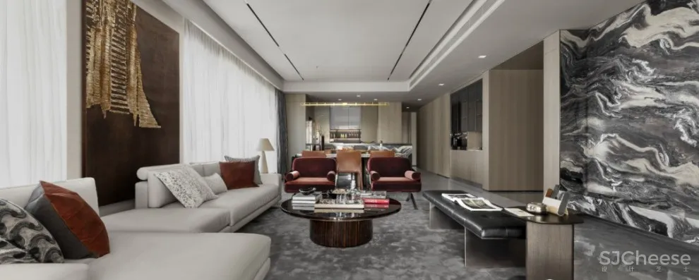 LSD.葛亚曦软装 天津万科·大都会1号豪宅样板间