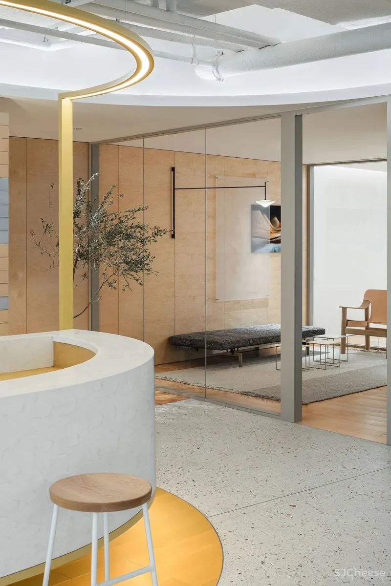 红山设计 自然延展的纯粹空间,气质十足的ECCO总部办公