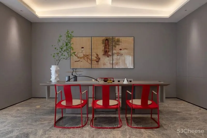 水墨东方,简练质朴的当代美学空间 赛瑞迪普空间设计