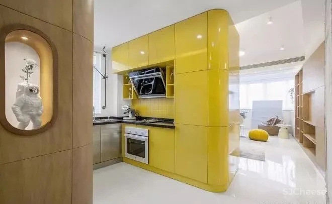 他把48㎡房子旋转了10°,实用功能应有尽有,简直是完美逆袭!