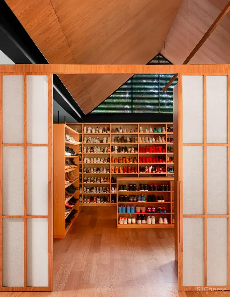 日式简约大别墅,明星私宅雅致起来真高级