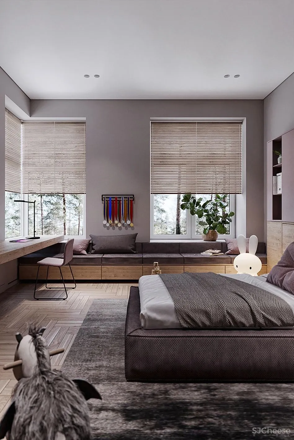 440㎡复式大宅,不可思议的细节!