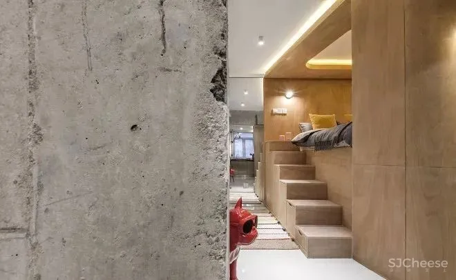 他把48㎡房子旋转了10°,实用功能应有尽有,简直是完美逆袭!