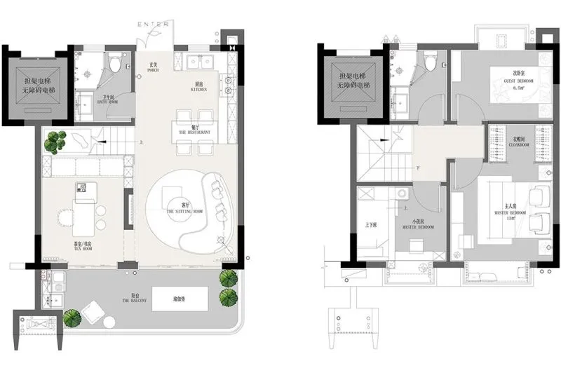 EHOO易虎设计 × 北海彰泰白鹭湾叠墅样板间:自然栖息,于江海之畔