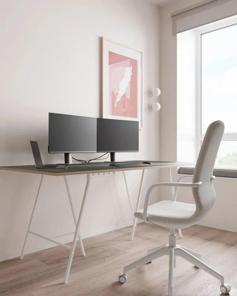 68㎡一居室这样布局,合理利用每个角落空间