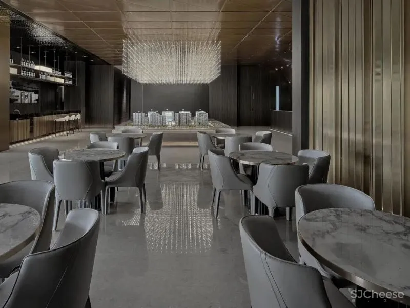 极简线条韵律,宛若游园的当代空间 GFD广飞设计