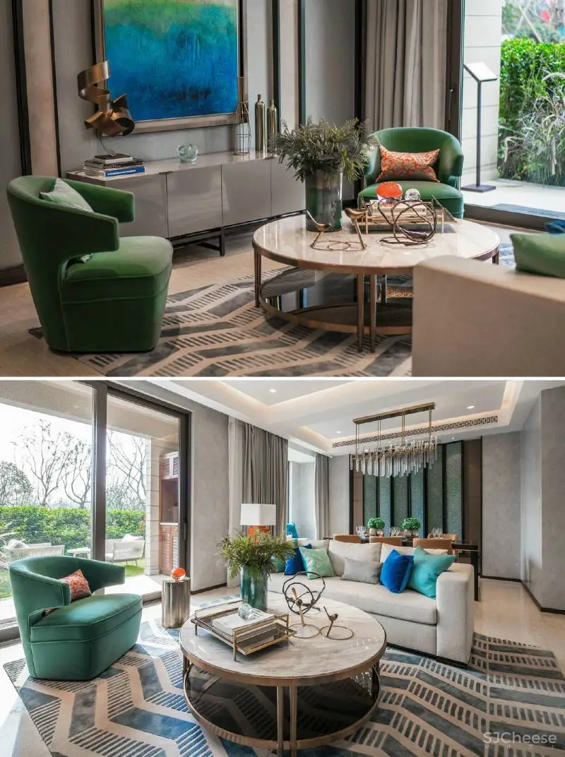 梁志天作品:万科安品园舍别墅,文雅和畅的当代写意 !