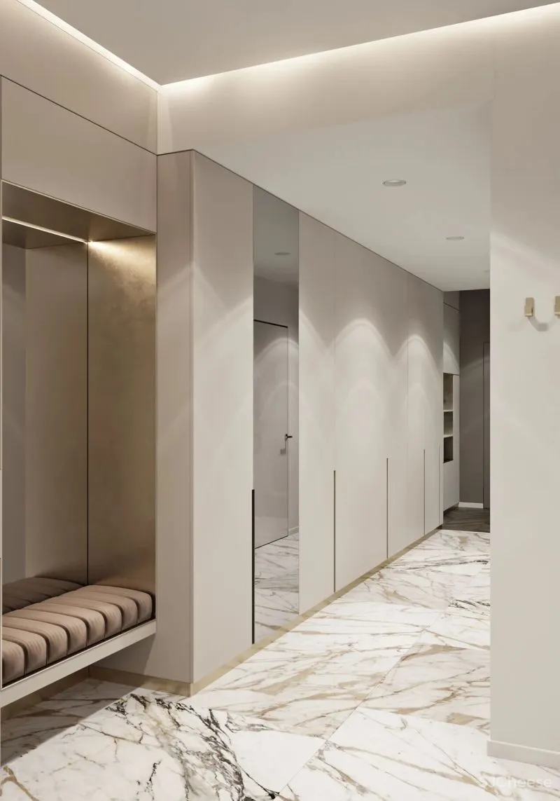 100个·轻奢系入户玄关设计