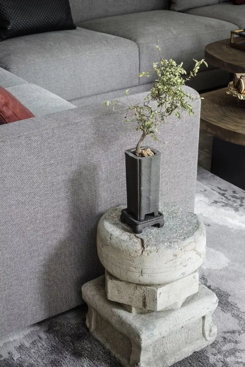 梁志天作品:万科安品园舍别墅,文雅和畅的当代写意 !