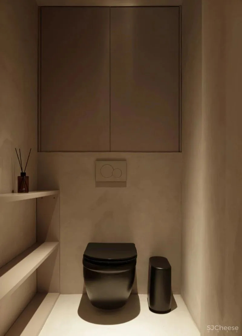 64㎡也能实现顶配侘寂风?