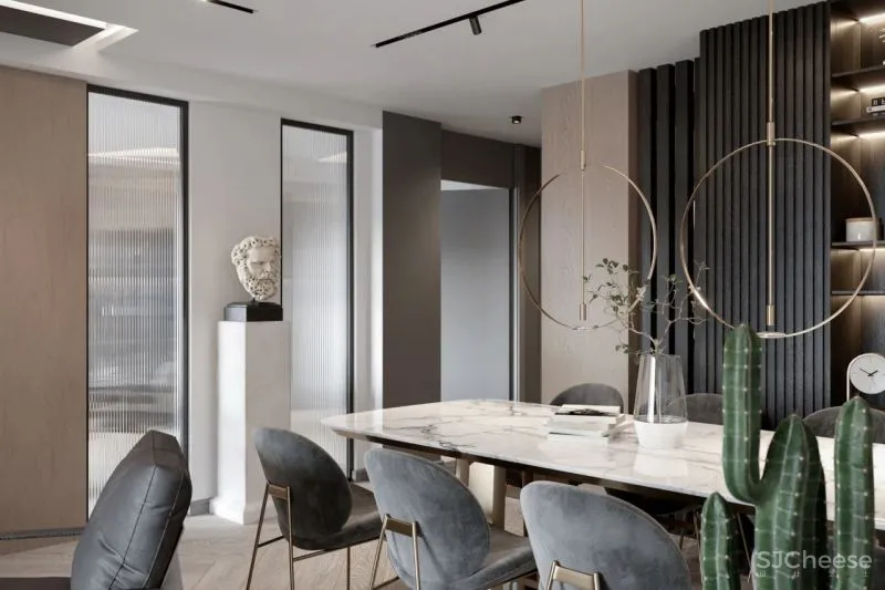 MAA新作 现代轻奢私宅的艺术调性