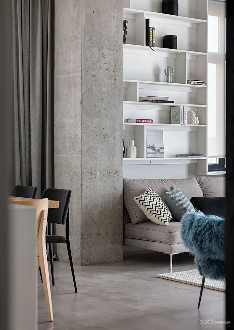 水泥灰 原木,不拘一格的美!