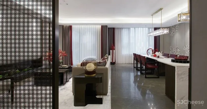 WTD.威尔森新作 成都保利「和光逸境」销售中心-下叠样板房设计